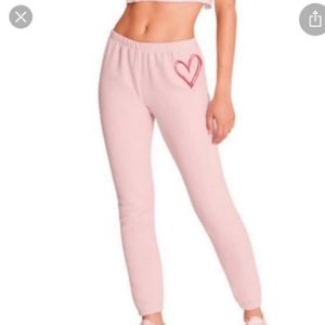 NWT Wildfox Sketchy heart pants size medium